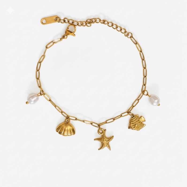 Charm Bracelets Gold