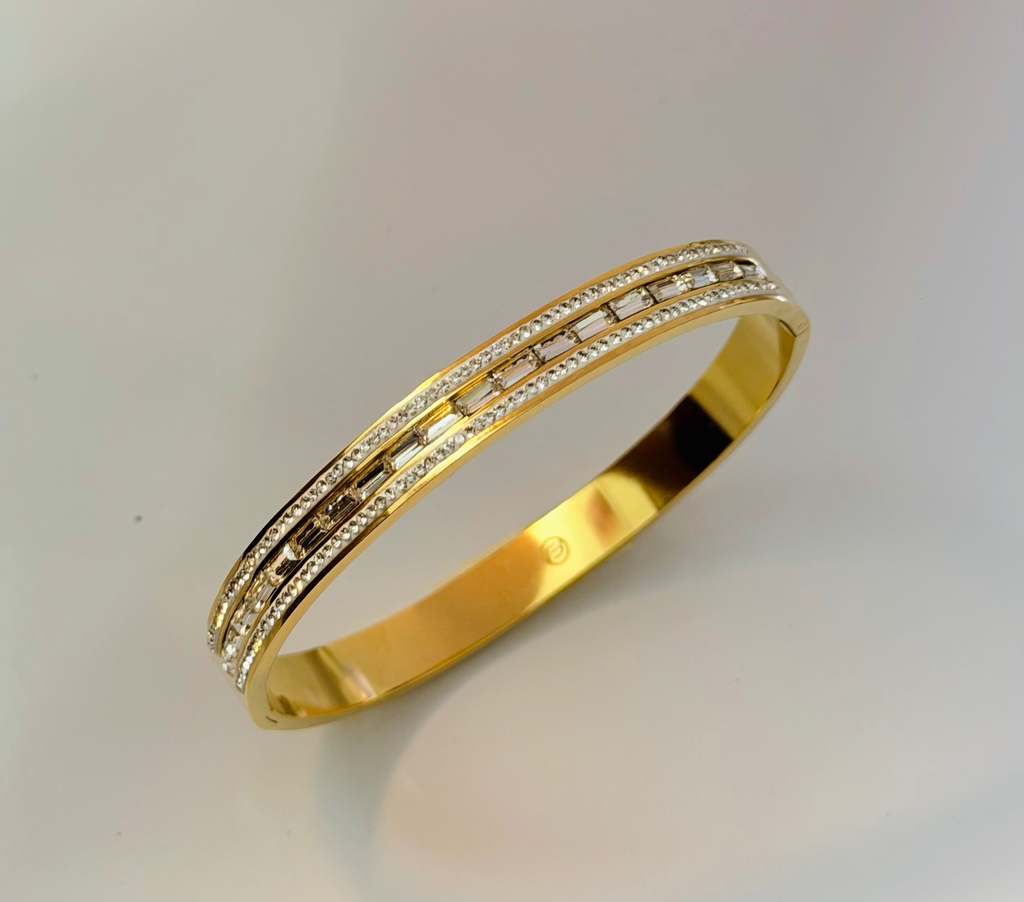 Bangle Bracelet- Clear