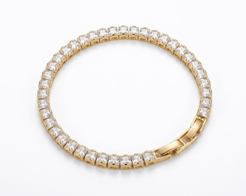 Tennis Bracelet | Clear