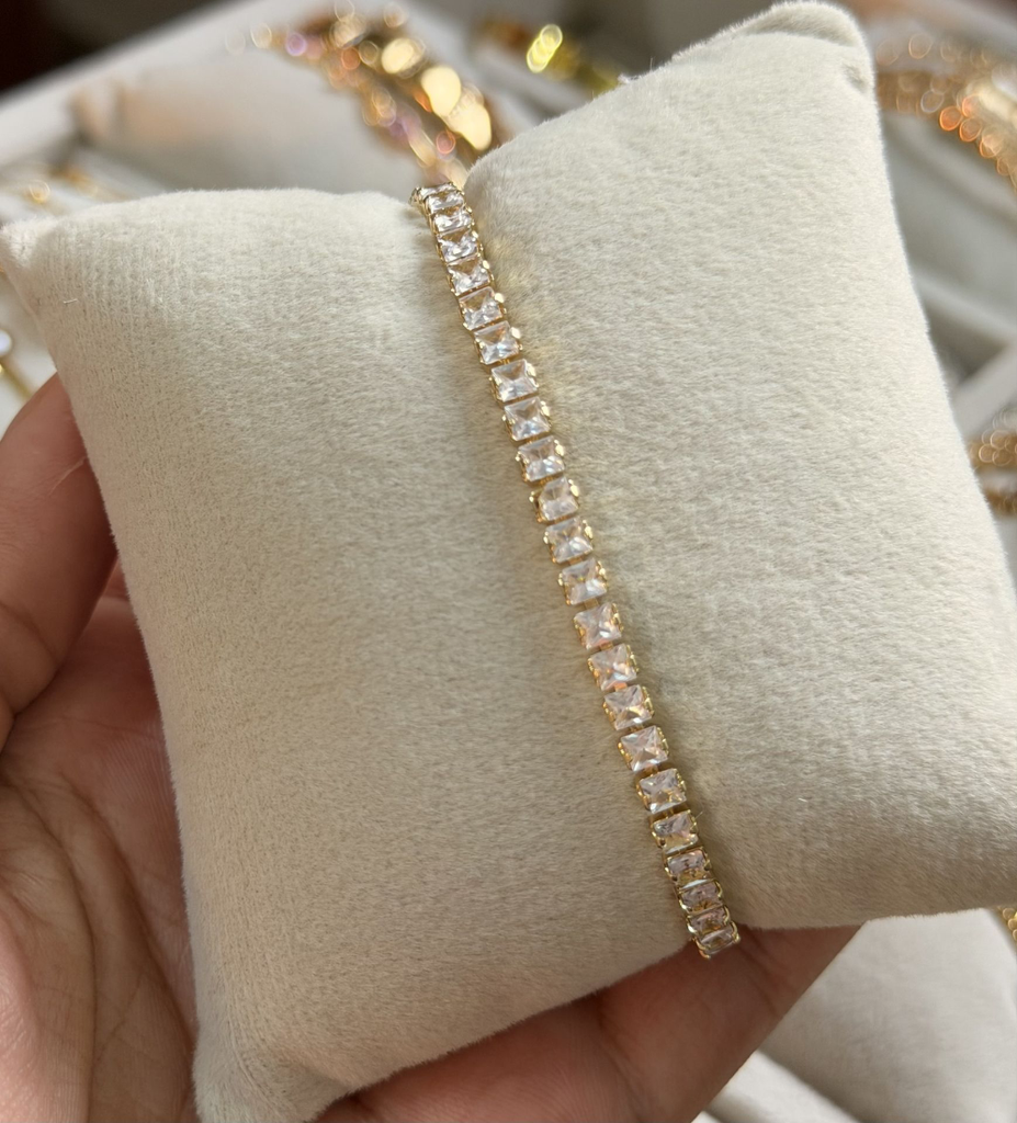 Tennis Bracelet | Clear