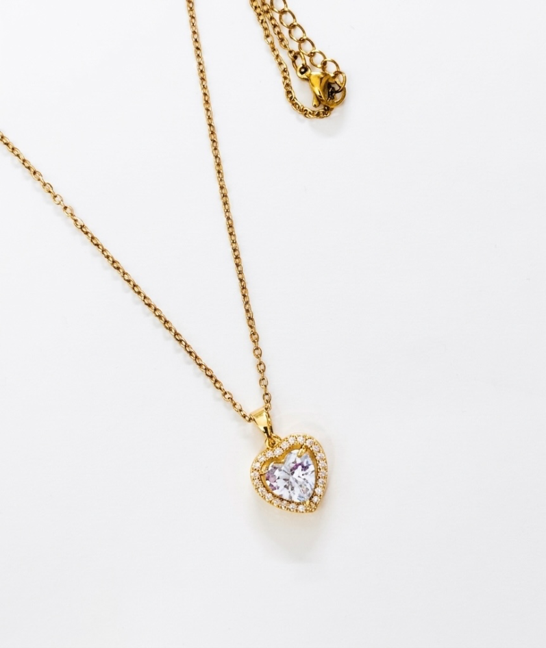 Diana Chain - Gold | Clear