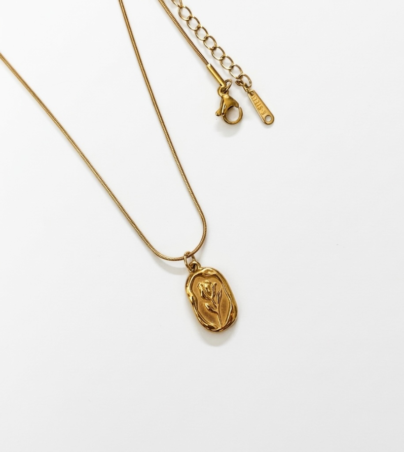 Golden Tulip Chain - Gold