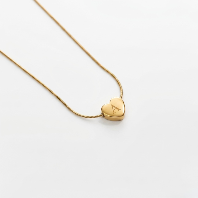 Golden Heart Chain - Gold | A