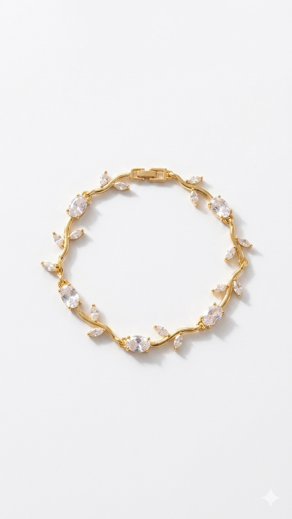 Tulip Bracelet  - White