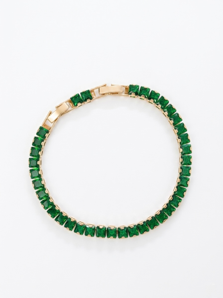 Tennis Bracelet | Emerald